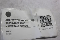 AIR SWITCH VALVE TUBE 92059-1629 1986 KAWASAKI ZG1000