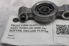 RIGHT CAM SUPPORT ASSY 33304-00 2005 HD SOFTAIL DELUXE FLSTNI