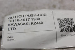 CLUTCH PUSH-ROD 13116-1017 1980 KAWASAKI KZ440 LTD
