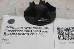 IMPELLER W/SPRING PIN 420222272 2004 CAN AM BOMBARDIER DS 650