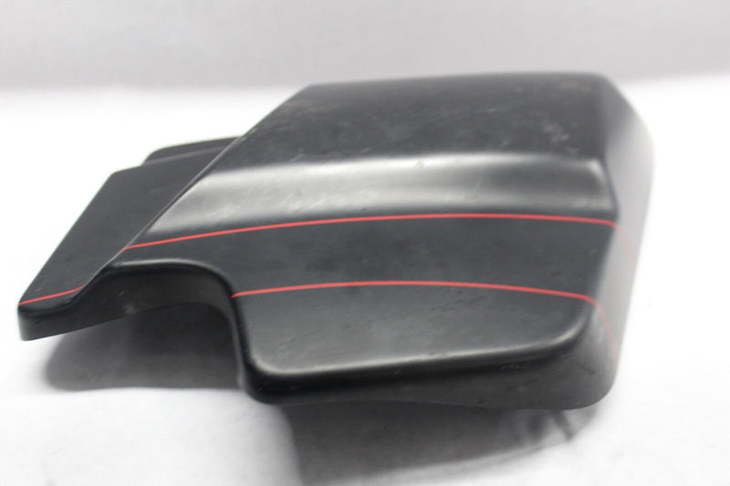 66048-09 RIGHT Side Cover FLAT BLACK RED PINSTRIPE HARLEY DAVIDSON