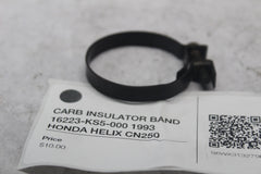 CARB INSULATOR BAND 16223-KS5-000 1993 HONDA HELIX CN250