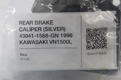 REAR BRAKE CALIPER (SILVER) 43041-1588-GN 1996 KAWASAKI VN1500L