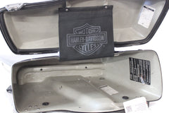 COMPLETE SADDLEBAG ASSY LEFT VIVID BLACK 90893-95DH 2000 H-D ELECTRAGLIDE FLHT