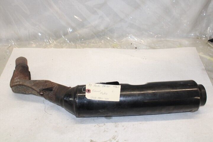 Exhaust Muffler LEFT 18410-MM5-405 1987 Honda CBR1000F Hurricane