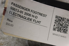 PASSENGER FOOTREST 50613-91 2000 H-D ELECTRAGLIDE FLHT