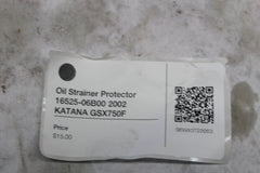 Oil Strainer Protector 16525-06B00 2002 KATANA GSX750F