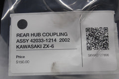 REAR HUB COUPLING ASSY 42033-1214  2002 KAWASAKI ZX-6