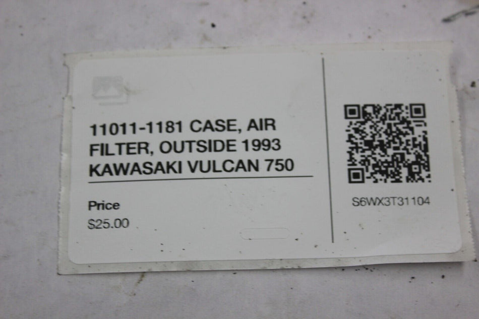 11011-1181 CASE, AIR FILTER, OUTSIDE 1993 KAWASAKI VULCAN 750
