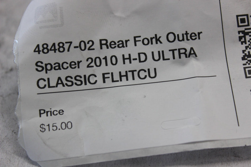 48487-02 Rear Fork Outer Spacer 2010 H-D ULTRA CLASSIC FLHTCU
