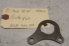 Guide Plate 24328-MM5-000 1987 Honda CBR1000F Hurricane