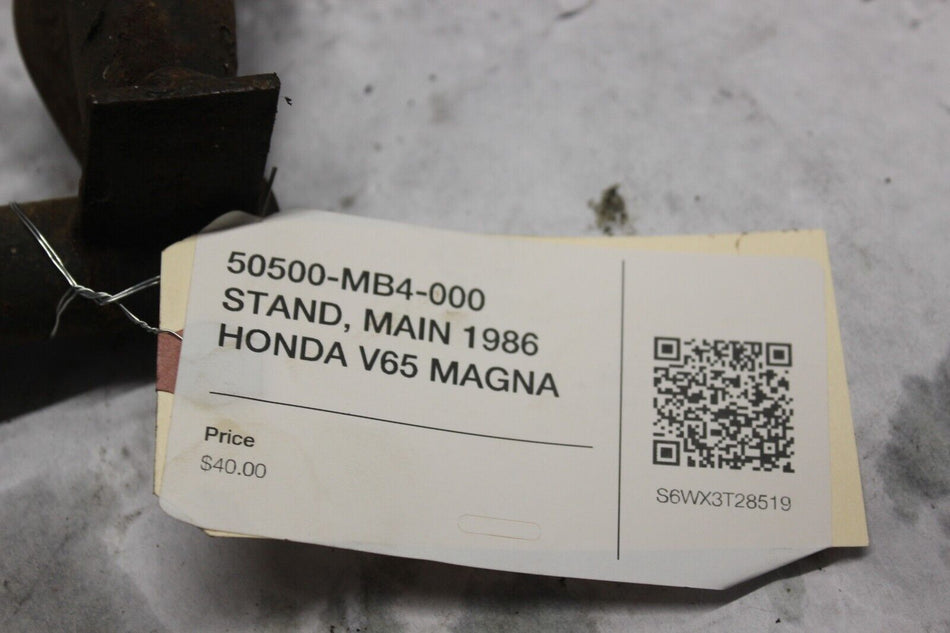50500-MB4-000 STAND, MAIN 1986 HONDA V65 MAGNA