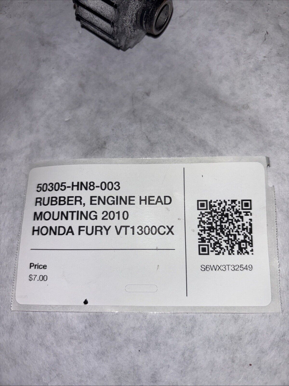 50305-HN8-003 RUBBER, ENGINE HEAD MOUNTING 2010 HONDA FURY VT1300CX