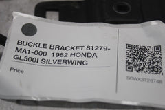 BUCKLE BRACKET 81279-MA1-000  1982 HONDA GL500I SILVERWING