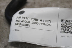 AIR VENT TUBE A 17271-MBW-000  2000 HONDA CBR600F4