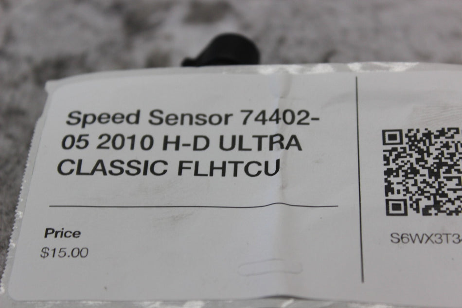 Speed Sensor 74402-05 2010 H-D ULTRA CLASSIC FLHTCU