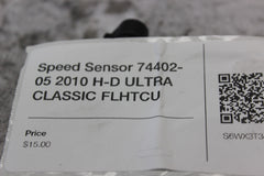 Speed Sensor 74402-05 2010 H-D ULTRA CLASSIC FLHTCU
