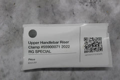 Upper Handlebar Riser Clamp #55900071 2022 HARLEY DAVIDSON ROADGLIDE