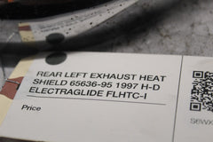 REAR LEFT EXHAUST HEAT SHIELD 65636-95 1997 H-D ELECTRAGLIDE FLHTC-I