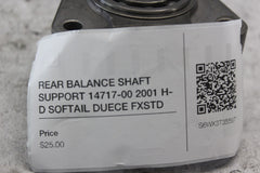 REAR BALANCE SHAFT SUPPORT 14717-00 2001 H-D SOFTAIL DUECE FXSTD