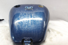 62178-00ZX FUEL TANK (SINISTER BLUE PEARL W/ BLUE STRIPE) HARLEY DAVIDSON
