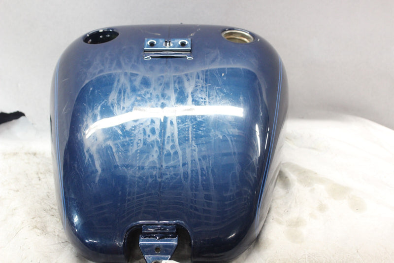 62178-00ZX FUEL TANK (SINISTER BLUE PEARL W/ BLUE STRIPE) HARLEY DAVIDSON