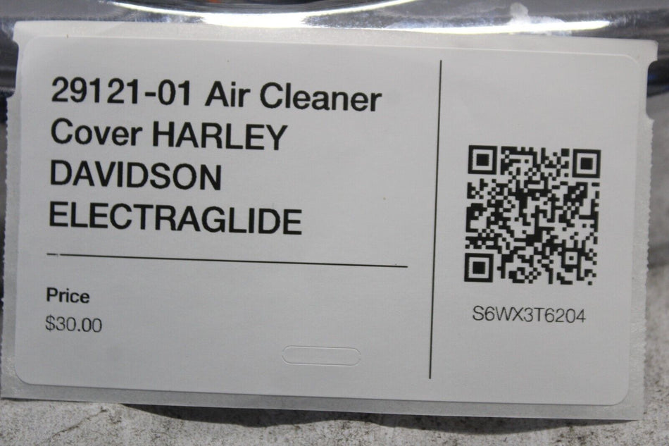29121-01 Air Cleaner Cover HARLEY DAVIDSON ELECTRAGLIDE