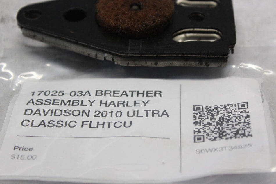 17025-03A BREATHER ASSEMBLY HARLEY DAVIDSON 2010 ULTRA CLASSIC FLHTCU