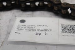 CHAIN, DRIVE, EK50MV, XX112L 92057-0002 (1554) 2002 KAWASAKI ZX-6