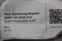 Rear Saddlebag Bracket 90801-06 2008 H-D ELECTRAGLIDE FLHT