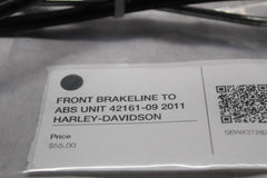 FRONT BRAKELINE TO ABS UNIT 42161-09 2011 HARLEY-DAVIDSON