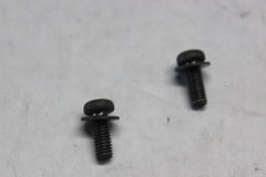 LICENSE LAMP COVER SCREW 2PCS 235C0616 1986 KAWASAKI ZG1000
