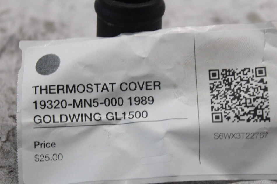 THERMOSTAT COVER 19320-MN5-000 1989 GOLDWING GL1500