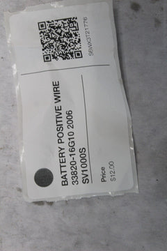 BATTERY POSITIVE WIRE 33820-16G10 2006 SV1000S