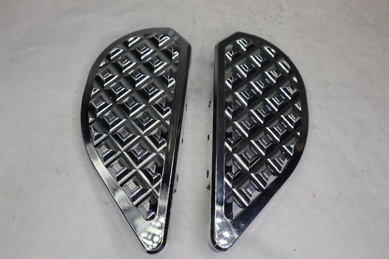 Polished Aluminum Rear Passenger Floorboards 2006 Harley Davidson Streetglide