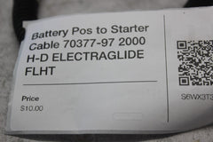 Battery Pos to Starter Cable 70377-97 2000 H-D ELECTRAGLIDE FLHT