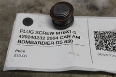 PLUG SCREW M16X1.5 420240232 2004 CAN AM BOMBARDIER DS 650