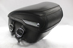 91138-09 LEATHER SADDLEBAG BASKET WEAVE RIGHT HARLEY DAVIDSON