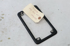 Black License Plate Frame 2010 Harley Davidson Streetglide