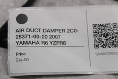 AIR DUCT DAMPER 2C0-28371-00-00 2007 YAMAHA R6 YZFR6