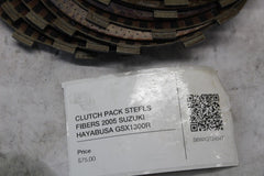 CLUTCH PACK STEELS FIBERS 2005 SUZUKI HAYABUSA GSX1300R 21441-24F20