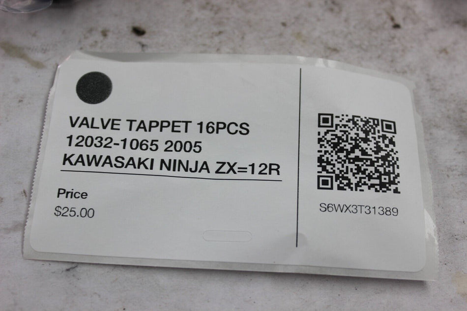 VALVE TAPPET 16PCS 12032-1065 2005 KAWASAKI NINJA ZX=12R