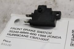 FRONT BRAKE SWITCH 35340-MM5-600 1988 HONDA HURRICANE CBR1000F