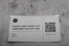 34028-1417 FRONT STEP FLOORBOARD FOOTBOARD 1999 KAW VULCAN 1500