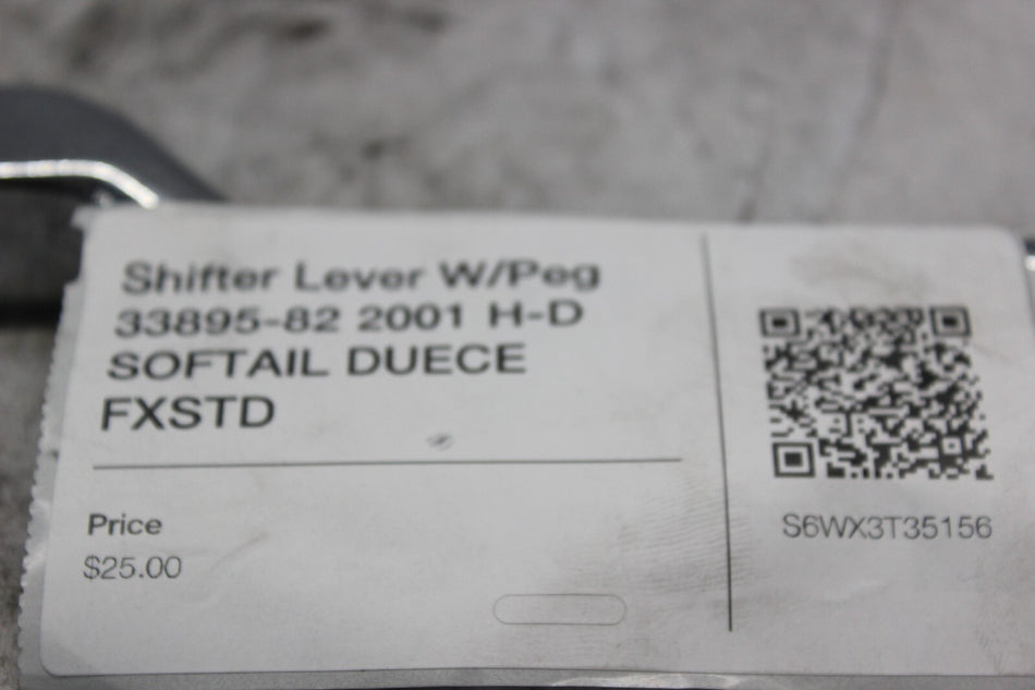 Shifter Lever W/Peg 33895-82 2001 H-D SOFTAIL DUECE FXSTD