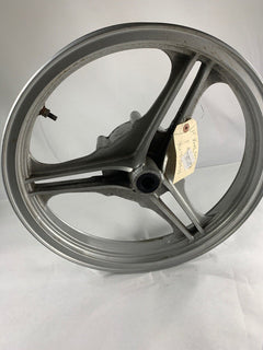 OEM Kawasaki EX500 Front Wheel Silver