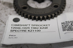 CAMSHAFT SPROCKET 12046-1025 1982 KAW SPECTRE KZ1100