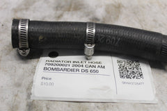 RADIATOR INLET HOSE 709200021 2004 CAN AM BOMBARDIER DS 650