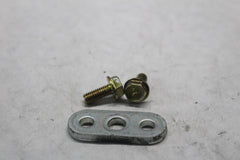 CHAIN ADJUSTER STOPPER W/SCREWS 32085-1351  2002 KAWASAKI ZX-6