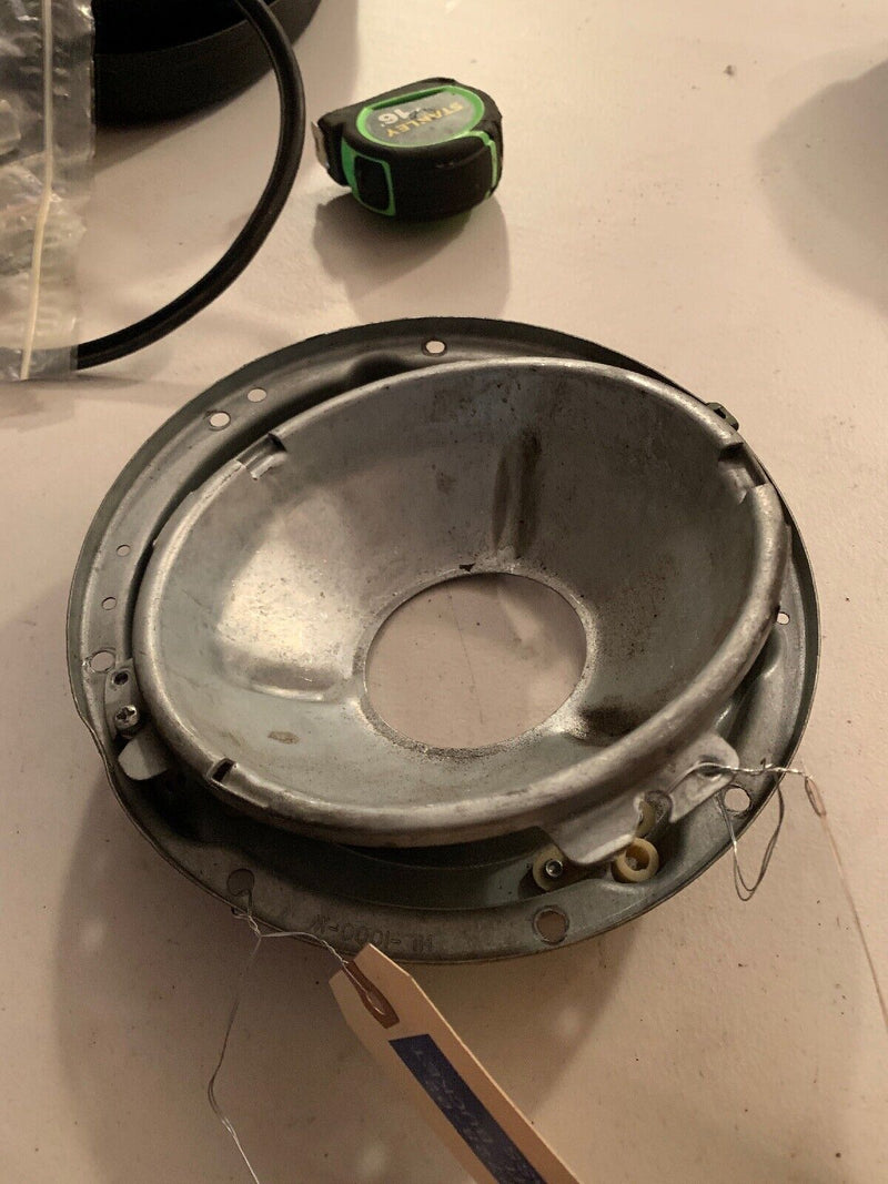 Harley Davidson 7” Light Bucket And Mounting Ring Assembly